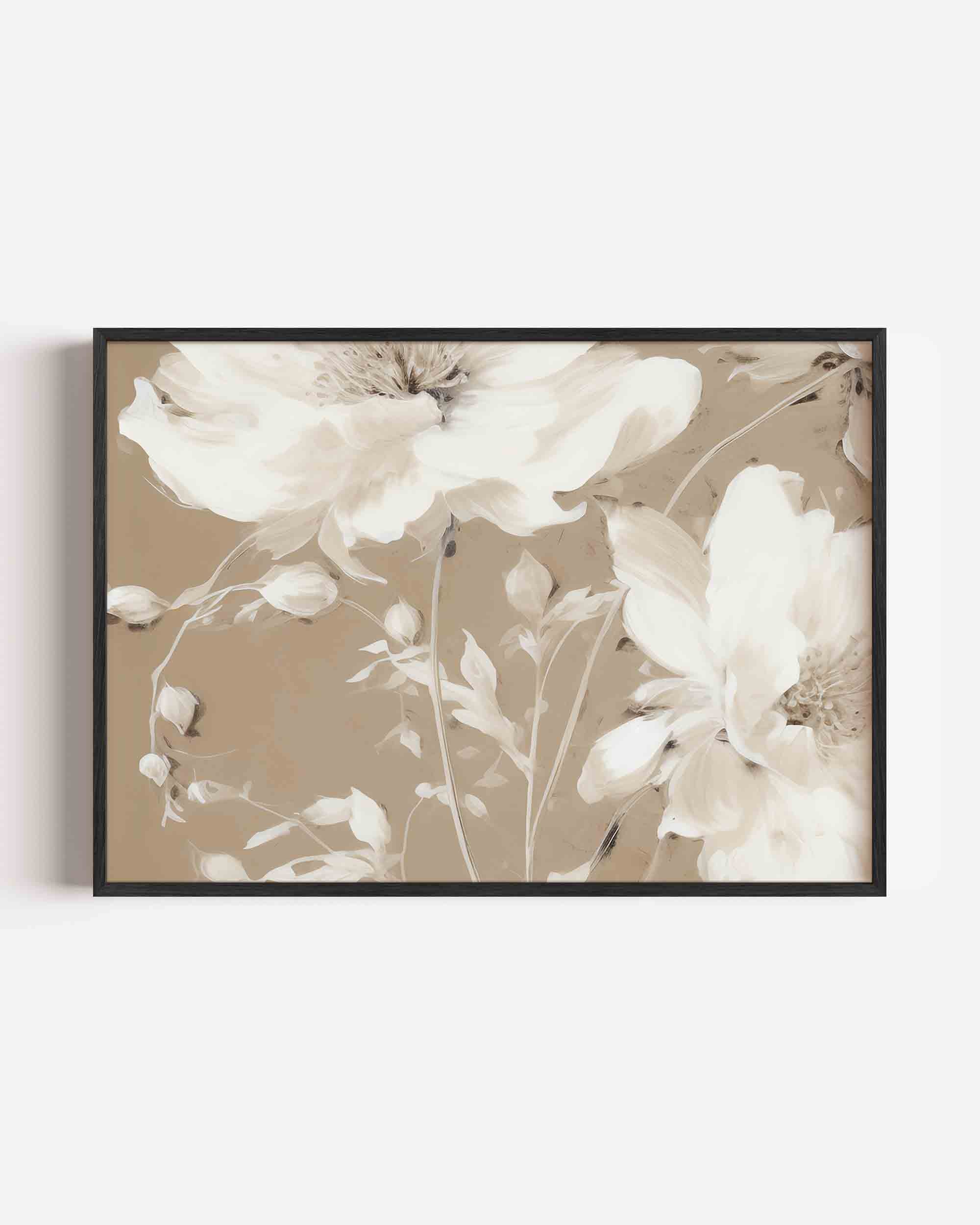 Bloemen en knoppen Poster