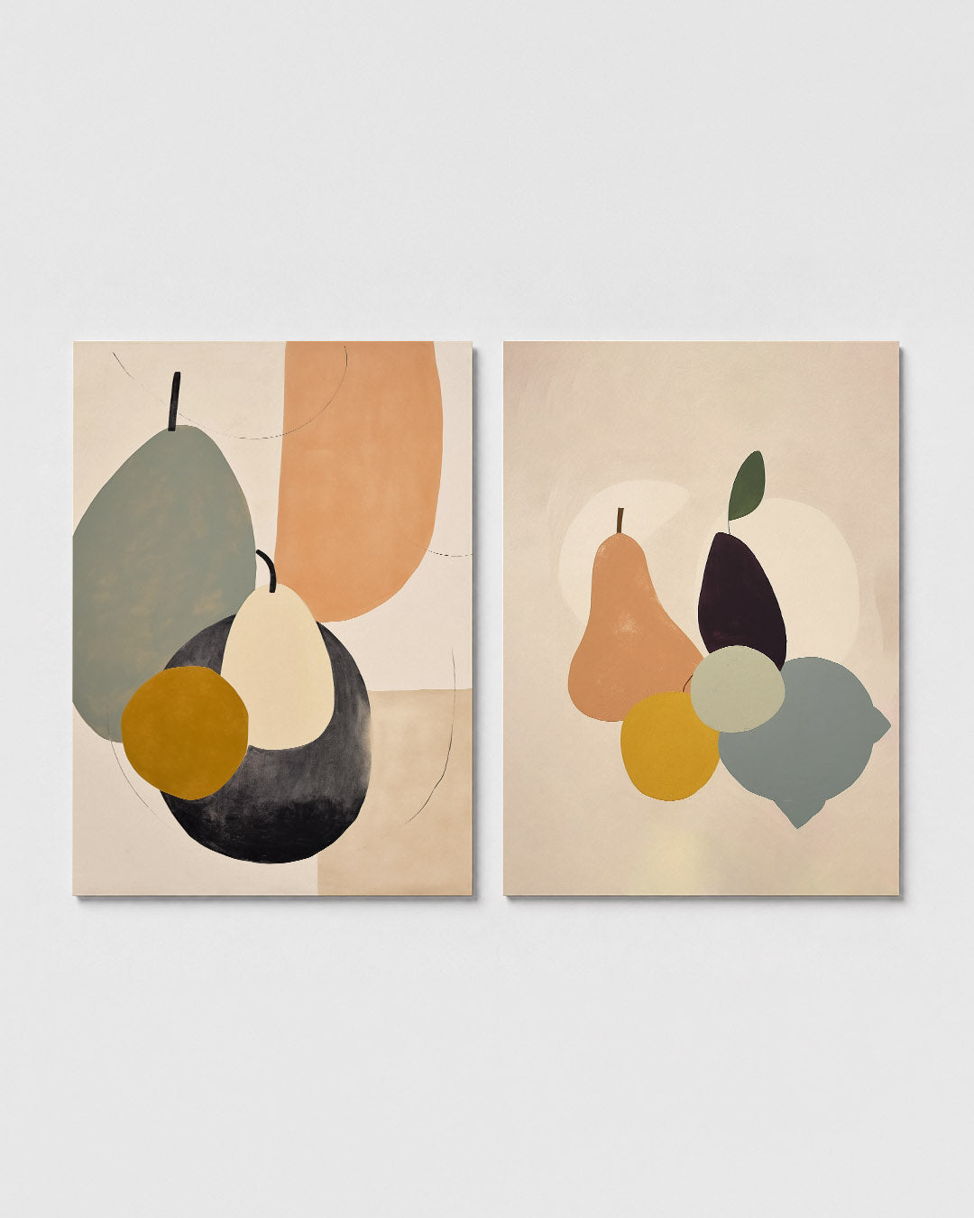 Vorm en kleurenspel Posterset