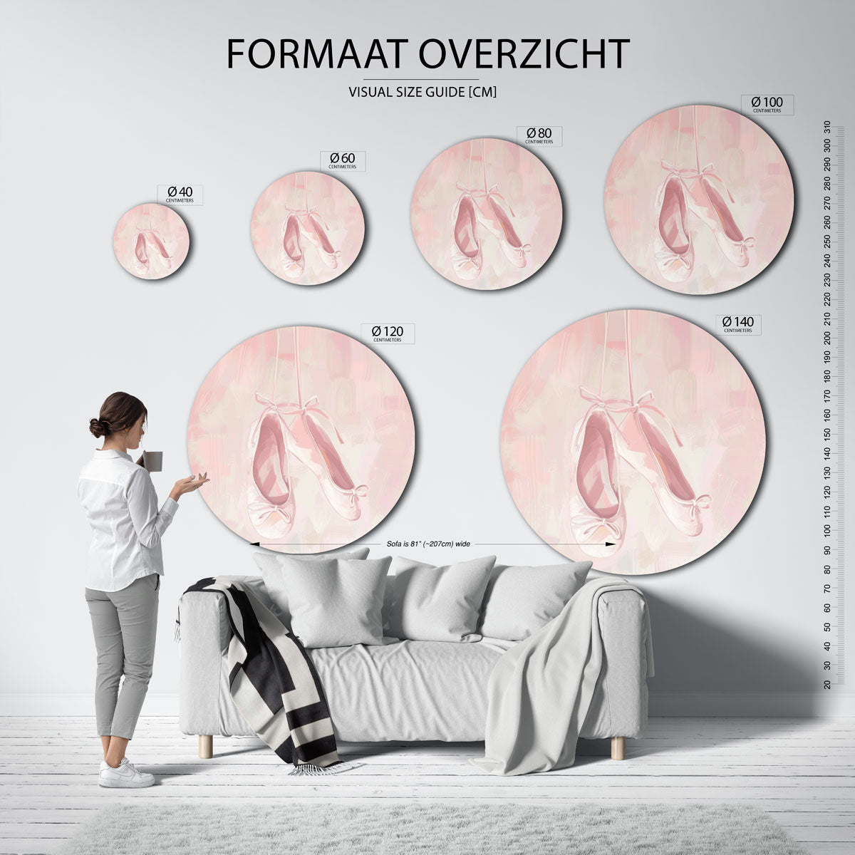 Balletschoenen Muurcirkel