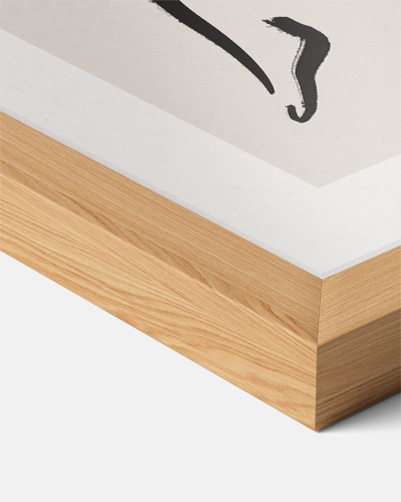 Minimalistische Stijlvolle Lijntekening Poster-WallArtistic