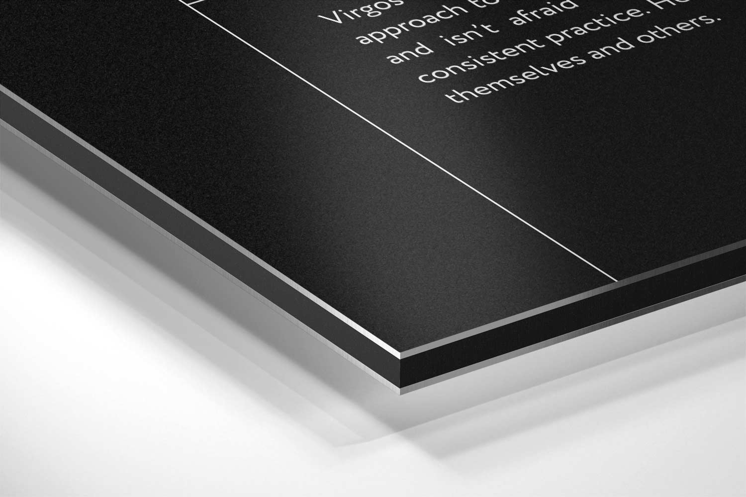 Stijlvolle Virgo Illustratie Kunstwerk-canvas-dibond-plexiglas-wanddecoratie-WallArtistic