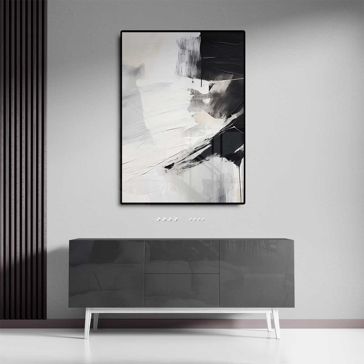Harmonieuze Chaos Kunstwerk-canvas-dibond-plexiglas-wanddecoratie-WallArtistic