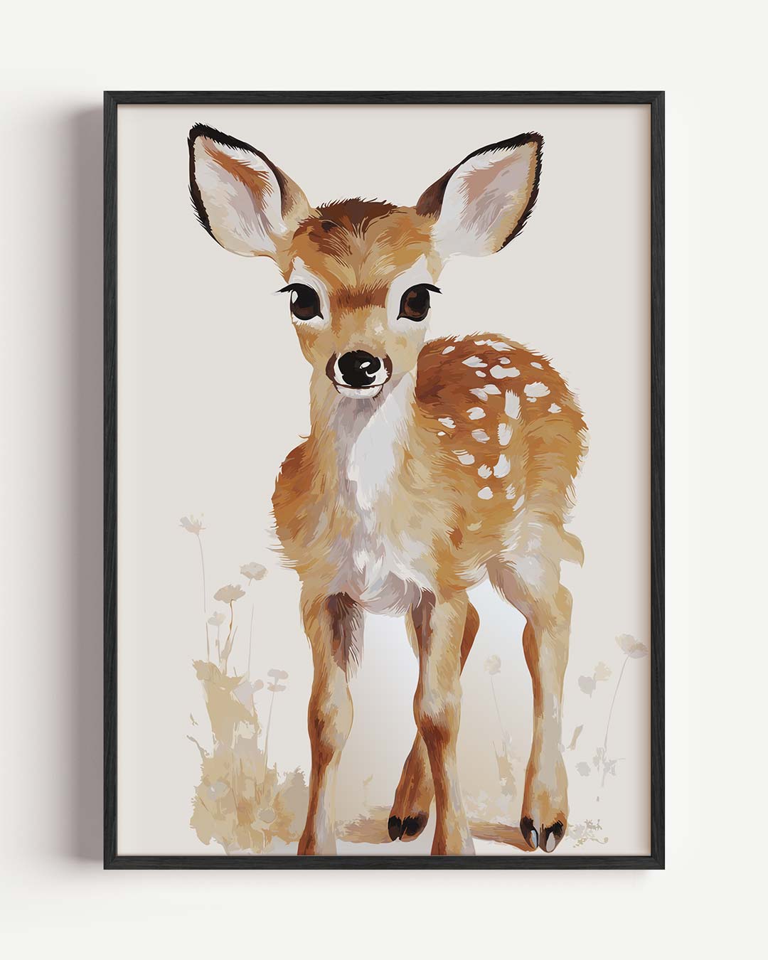 Schattige Hertenkalf Poster-WallArtistic