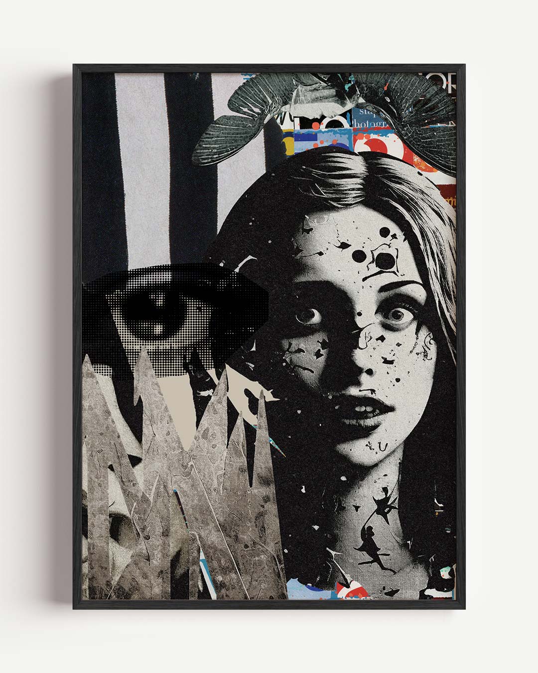 Collage van Verbeelding en Expressie Posters-WallArtistic