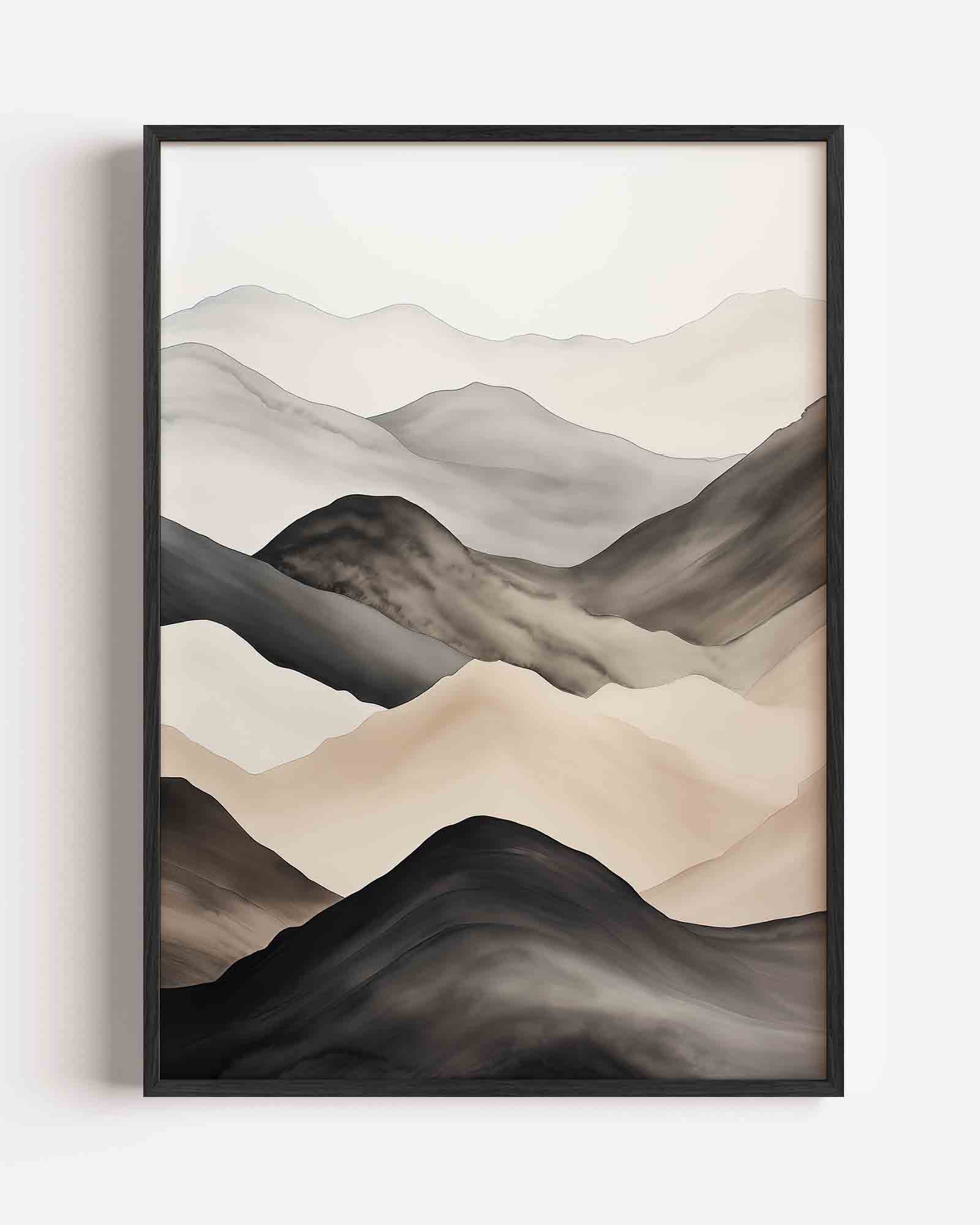 Golvende heuvels Poster