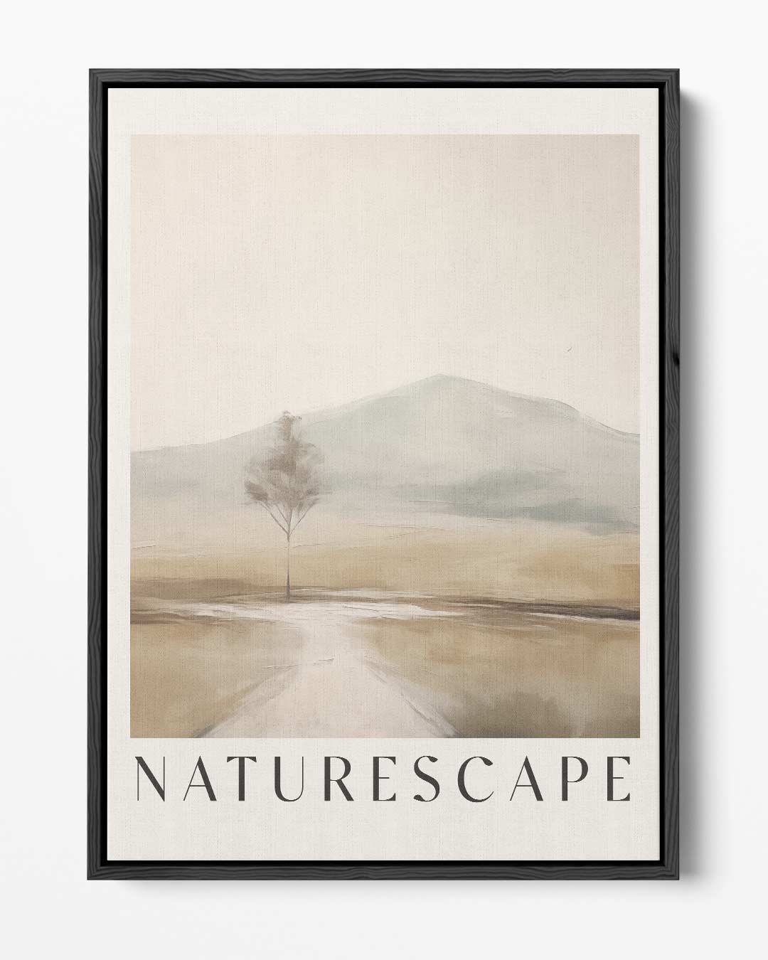 Rustgevende Landelijke Uitzicht Kunstwerk-canvas-dibond-plexiglas-wanddecoratie-WallArtistic