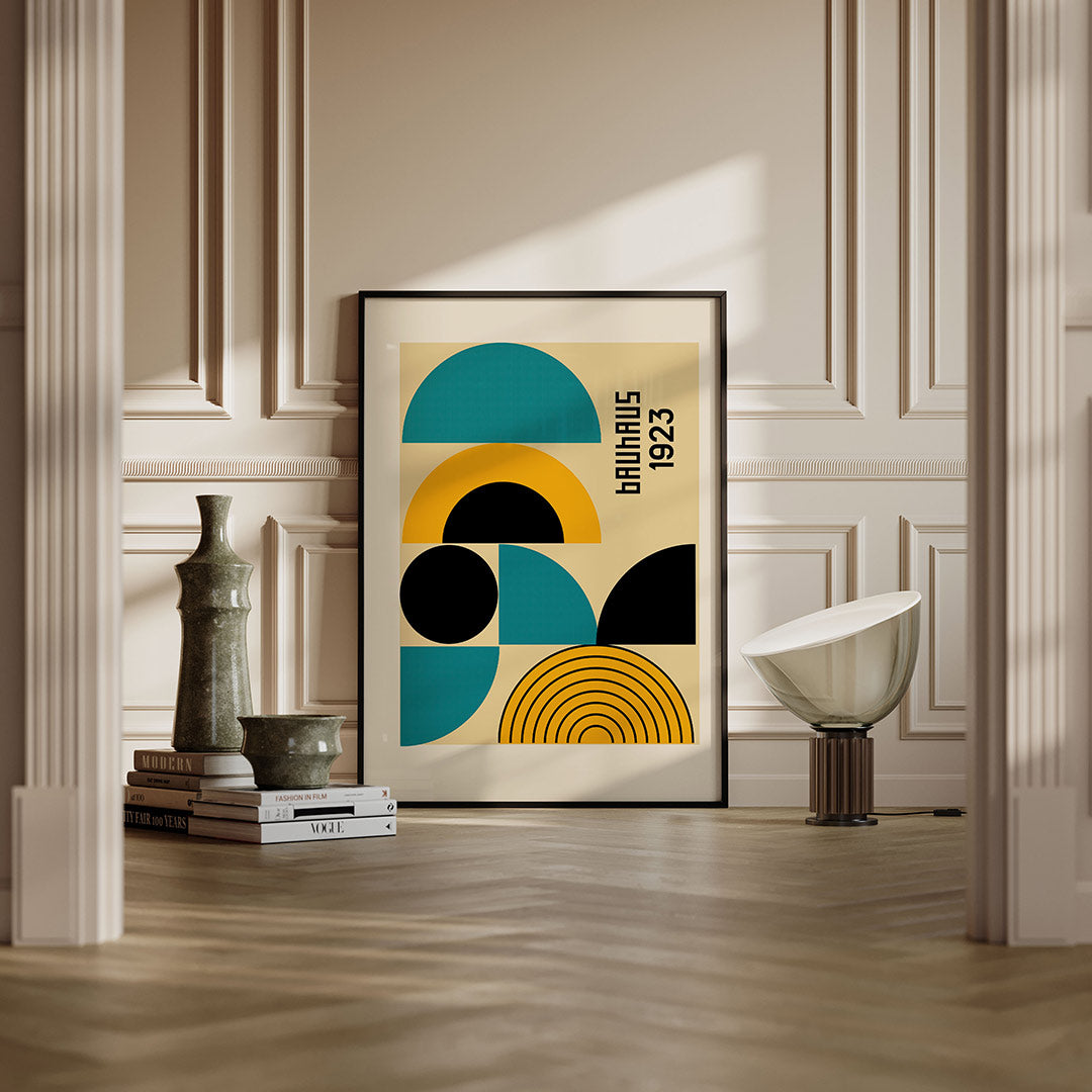 Vormen en vlakken Poster