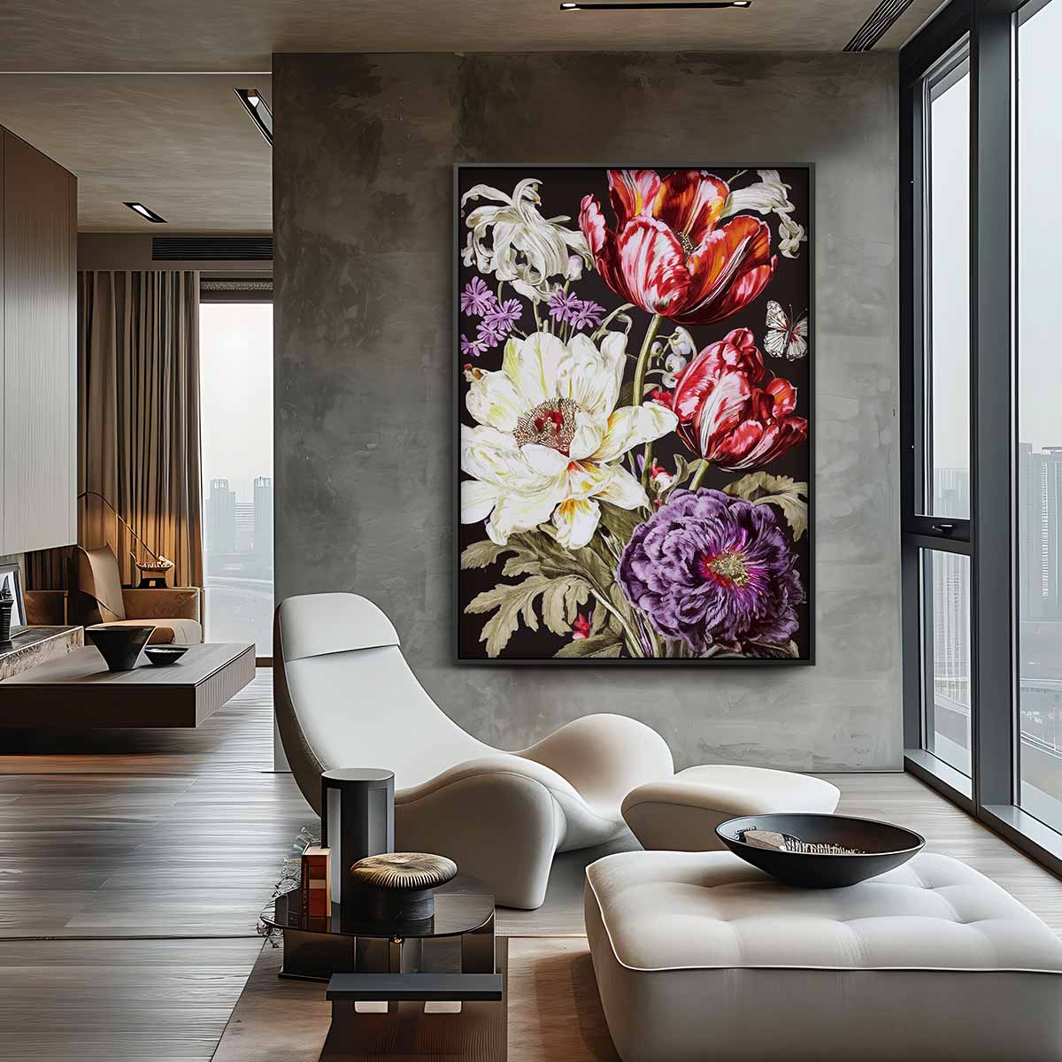 Bloeiende Natuurpracht Kunstwerk-canvas-dibond-plexiglas-wanddecoratie-WallArtistic