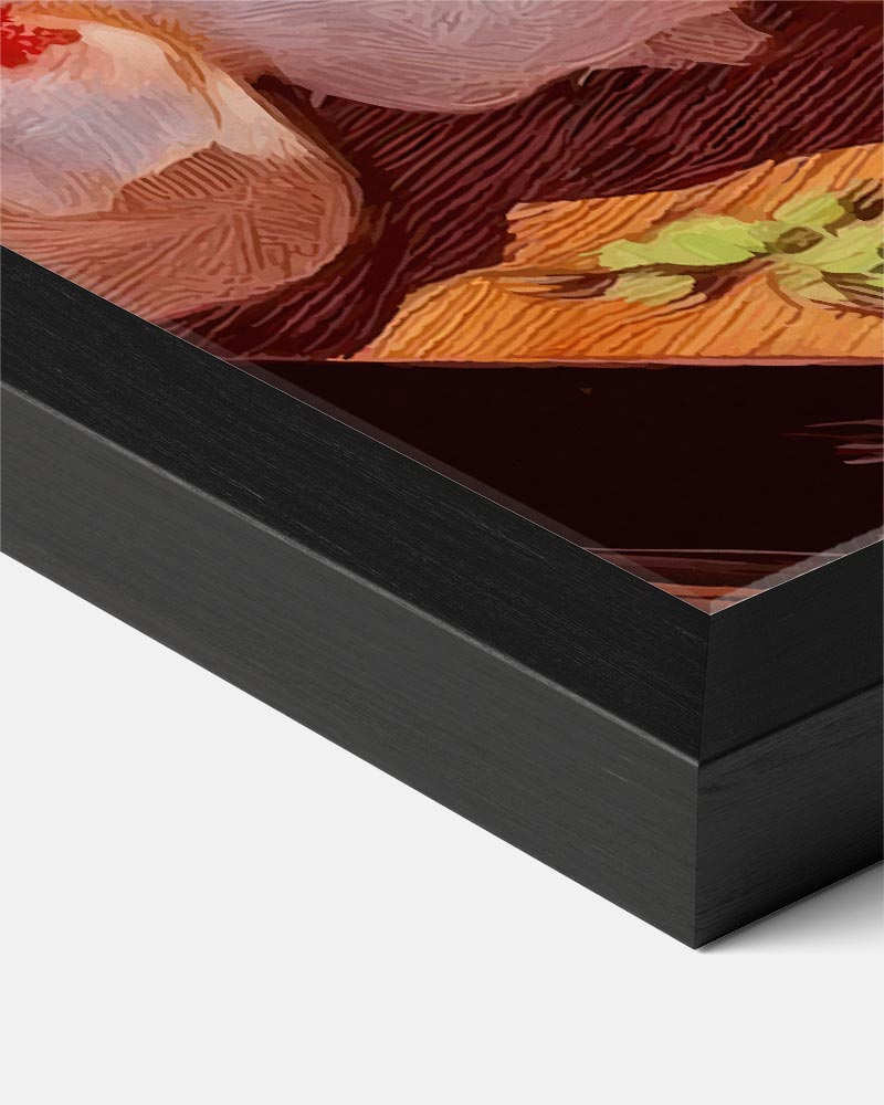 Kunstzinnige Sushi Poster-WallArtistic