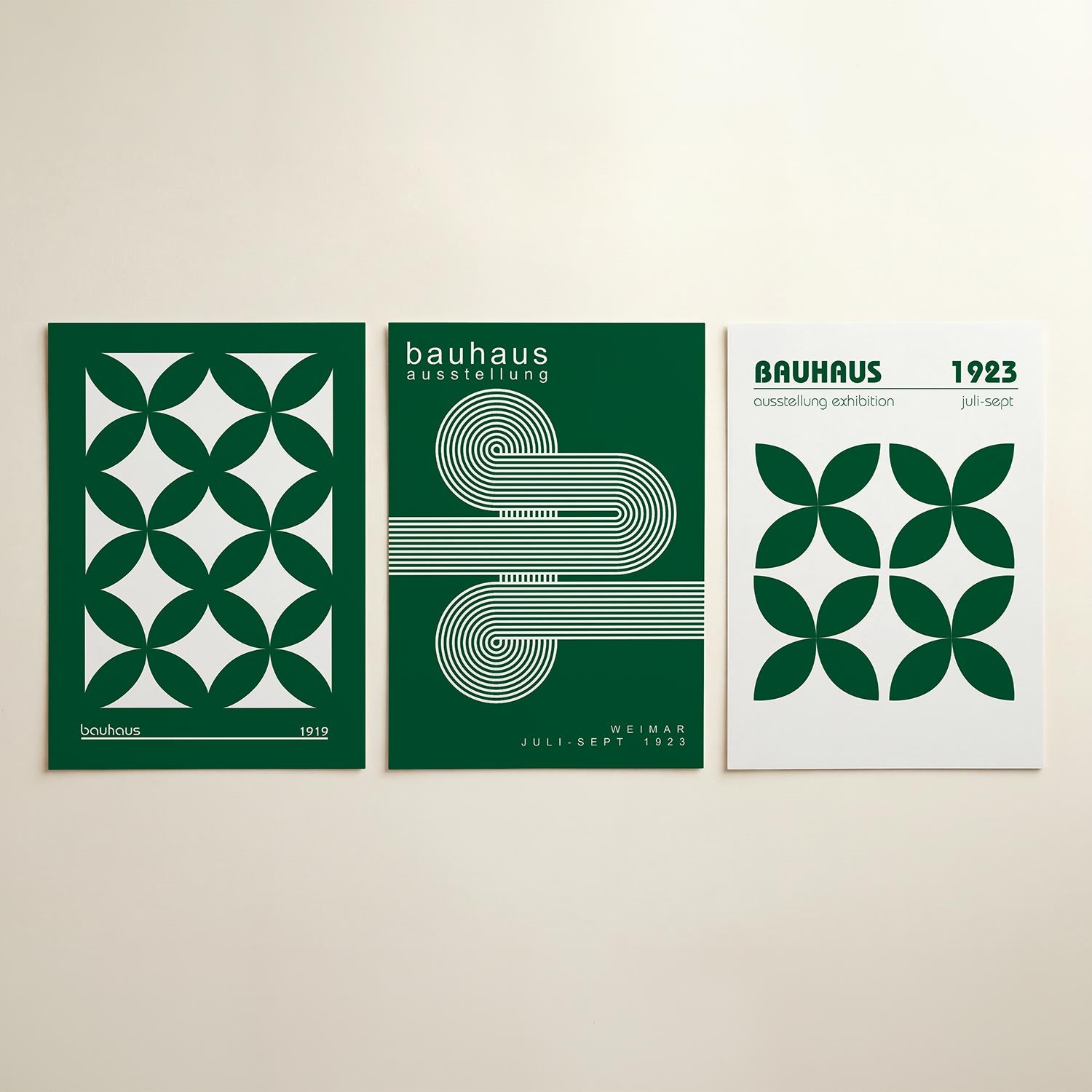Cirkelpatroon harmonie Posterset