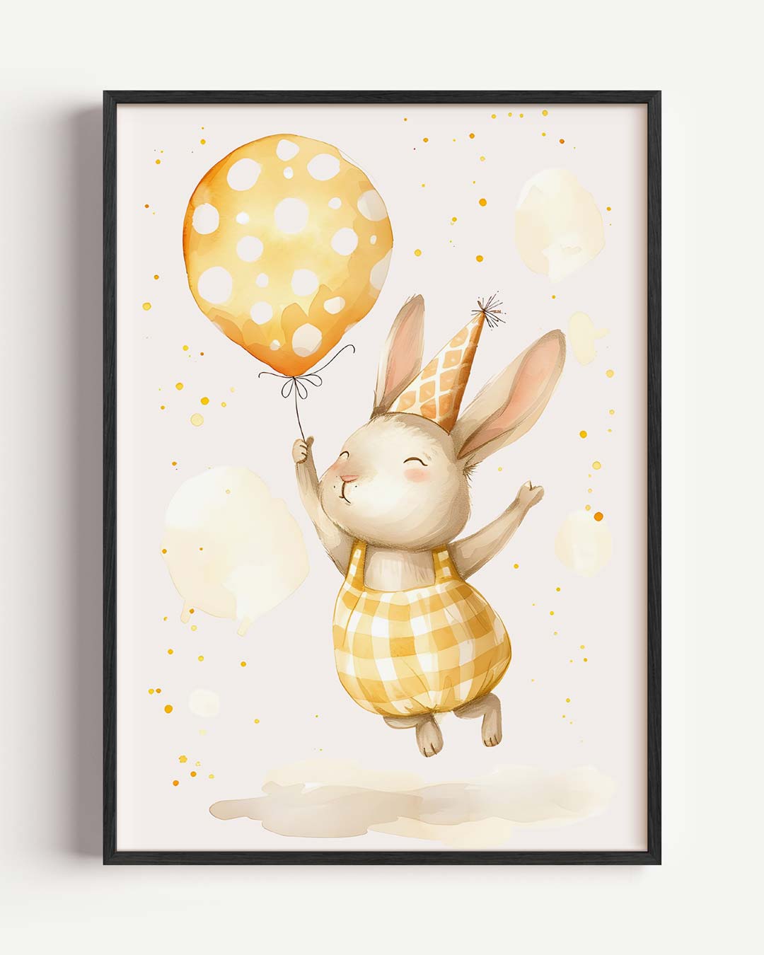 Vrolijke Konijntje Poster-WallArtistic