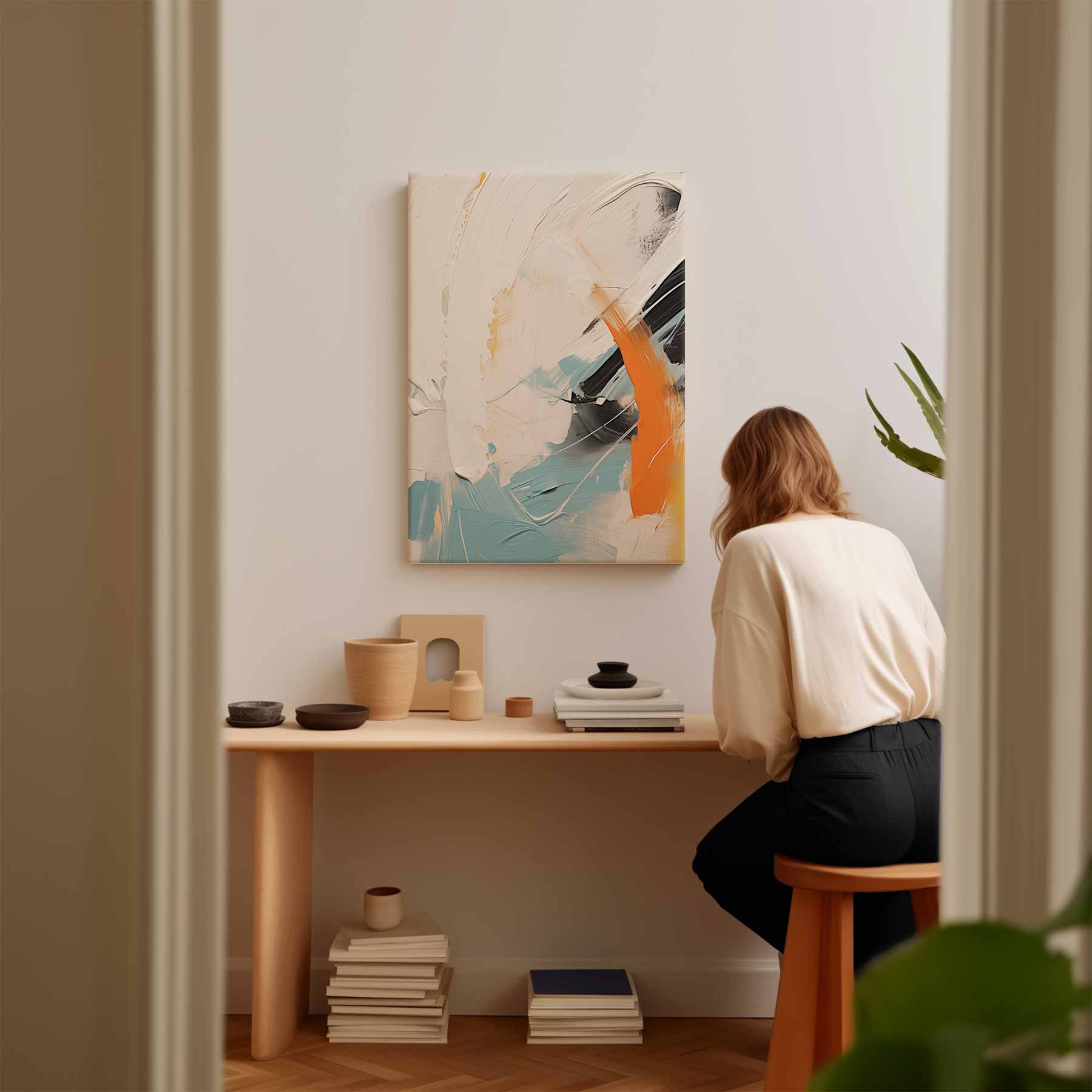 Dans van Kleuren Kunstwerk-canvas-dibond-plexiglas-wanddecoratie-WallArtistic