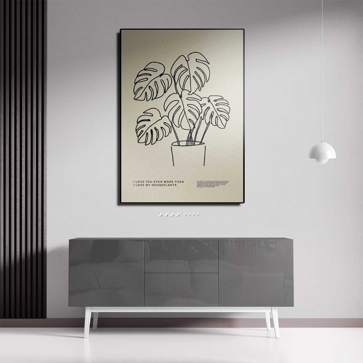 Liefde voor Kamerplanten Poster
