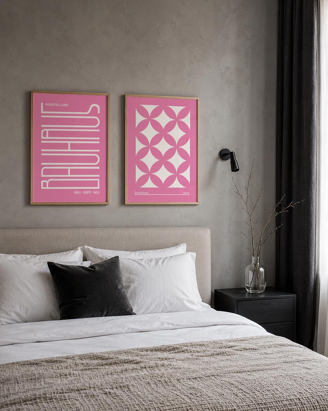 Lijnen en kleurvlakken Posterset