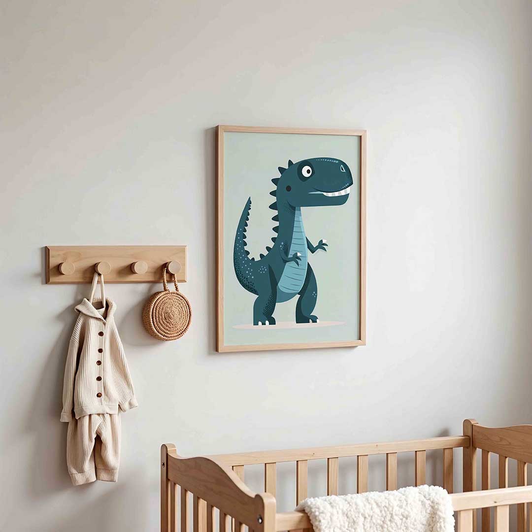 Dinosaurus illustratie Poster