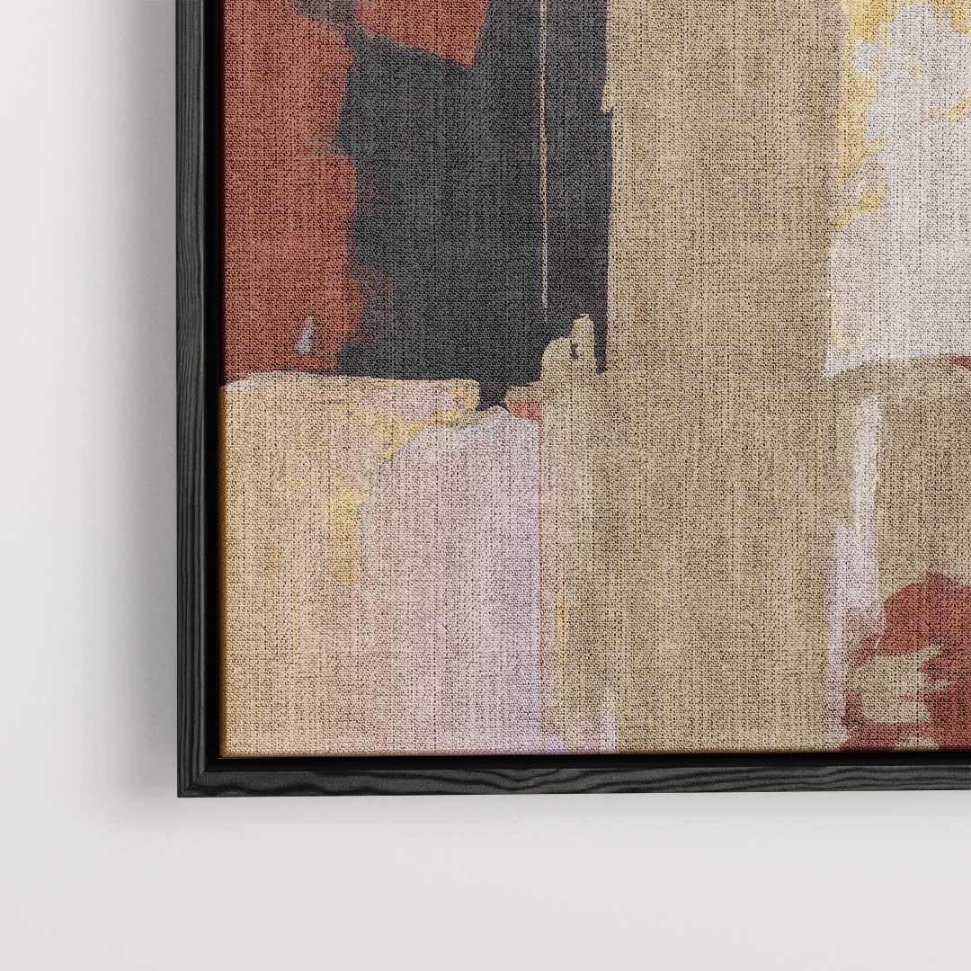 Abstracte Harmonie Kunstwerk-canvas-dibond-plexiglas-wanddecoratie-WallArtistic