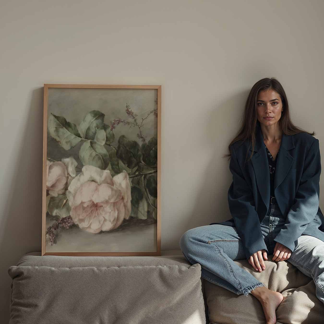 Vintage Bloemenpracht Poster-WallArtistic