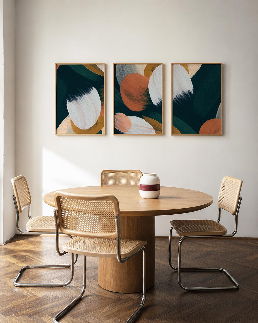 Kleurvlakken en vormen Posterset