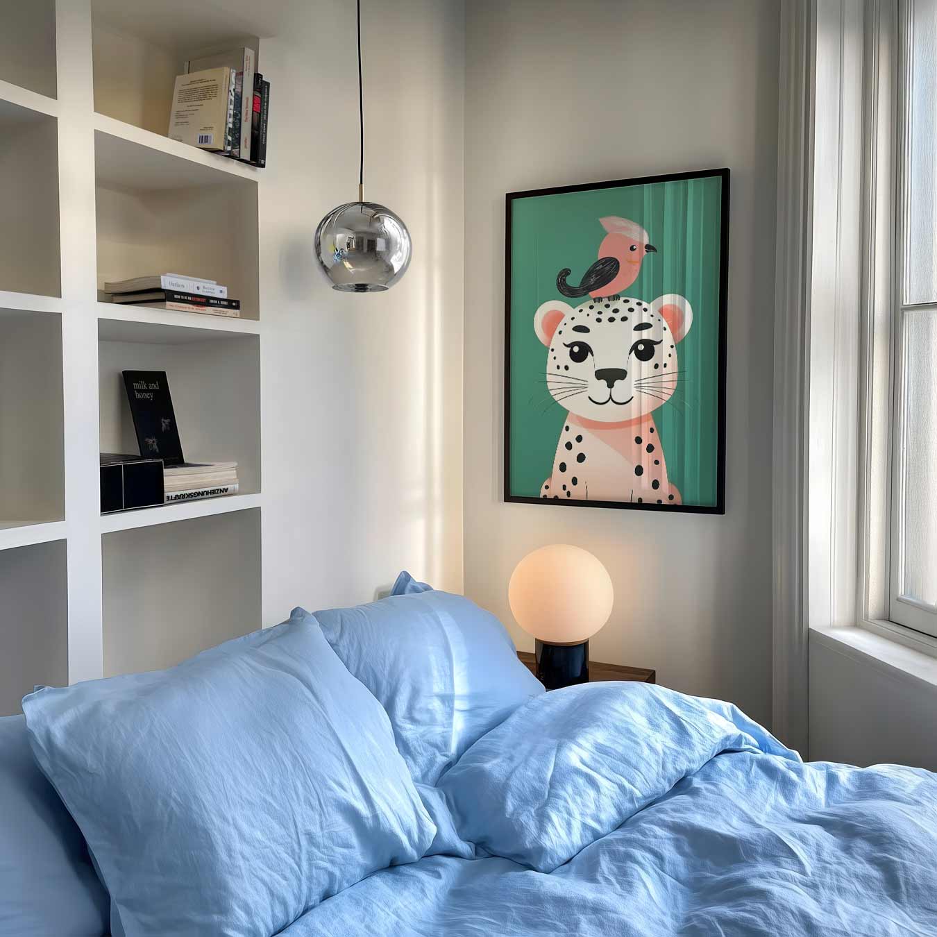 Vrolijke Dierenvriendjes Poster