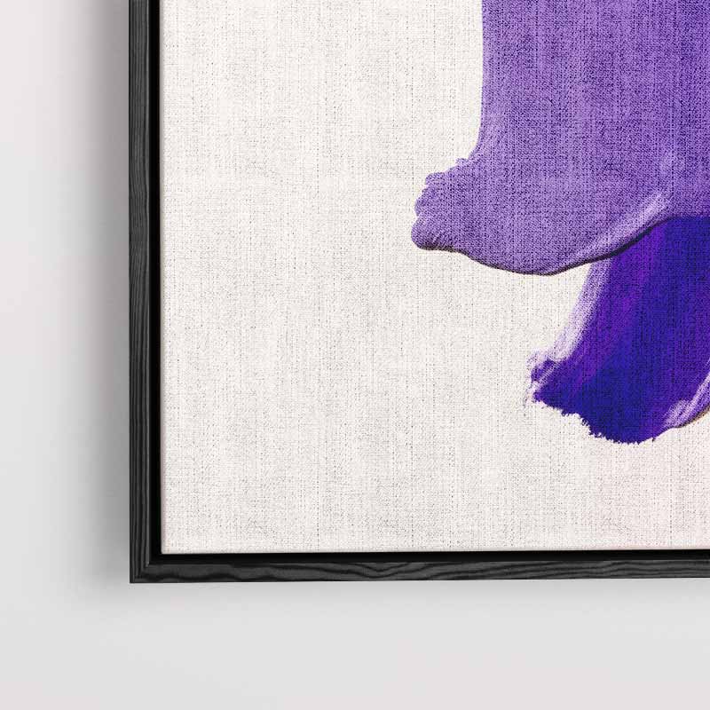 Paarse Kracht Kunstwerk-canvas-dibond-plexiglas-wanddecoratie-WallArtistic
