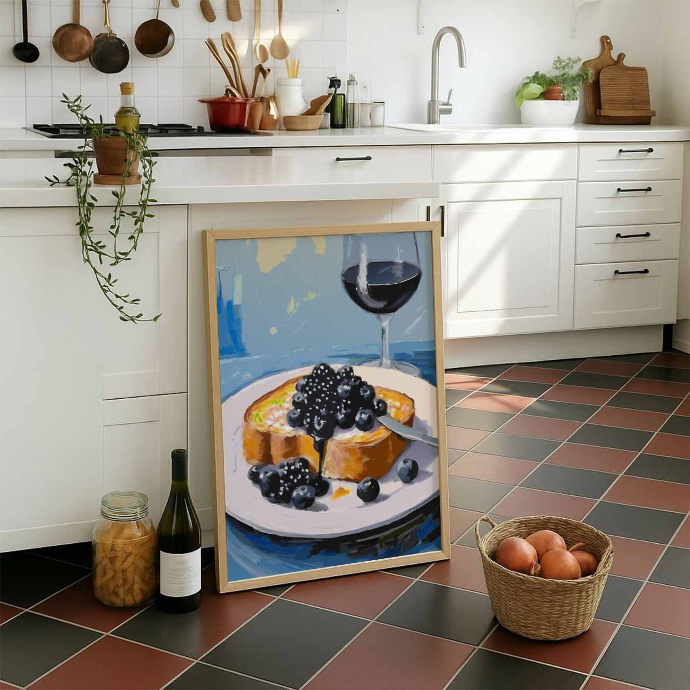 Luxe Ontbijt Moment Poster-WallArtistic