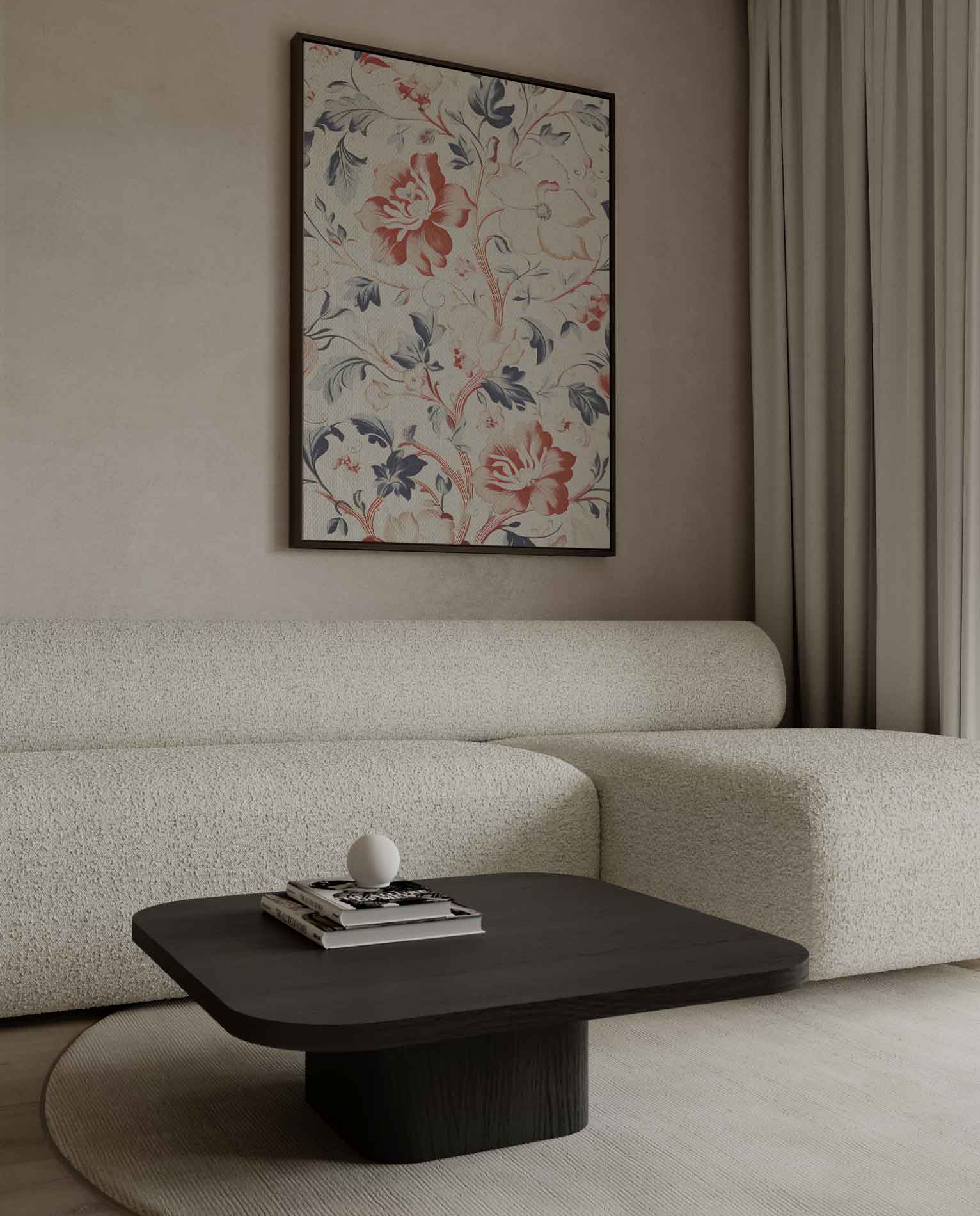 Bloemenpracht op Canvas Kunstwerk-canvas-dibond-plexiglas-wanddecoratie-WallArtistic