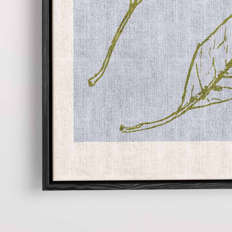 Botanische Elegantie Kunstwerk-canvas-dibond-plexiglas-wanddecoratie-WallArtistic