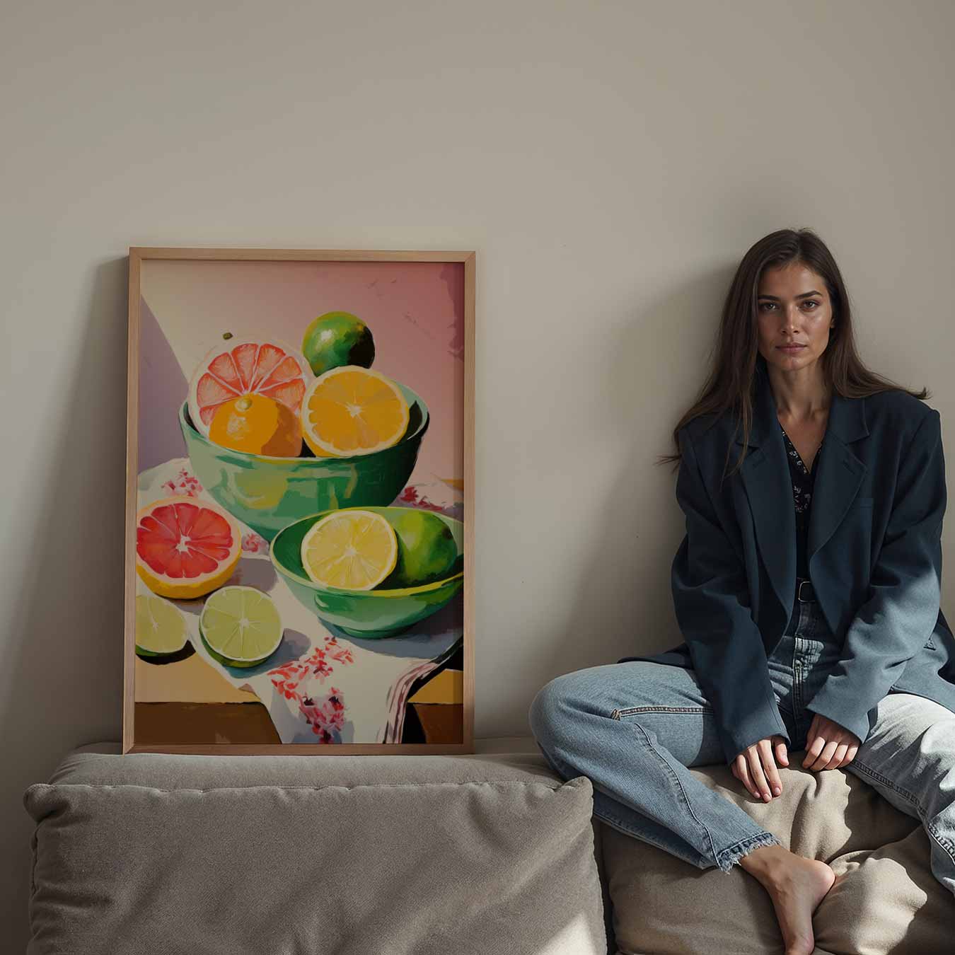 Kleurrijke Vruchtenpracht Poster-WallArtistic