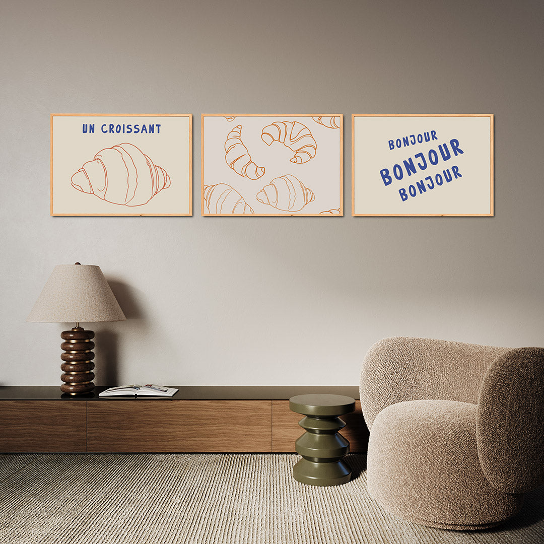Lijnen en eenvoud Posterset