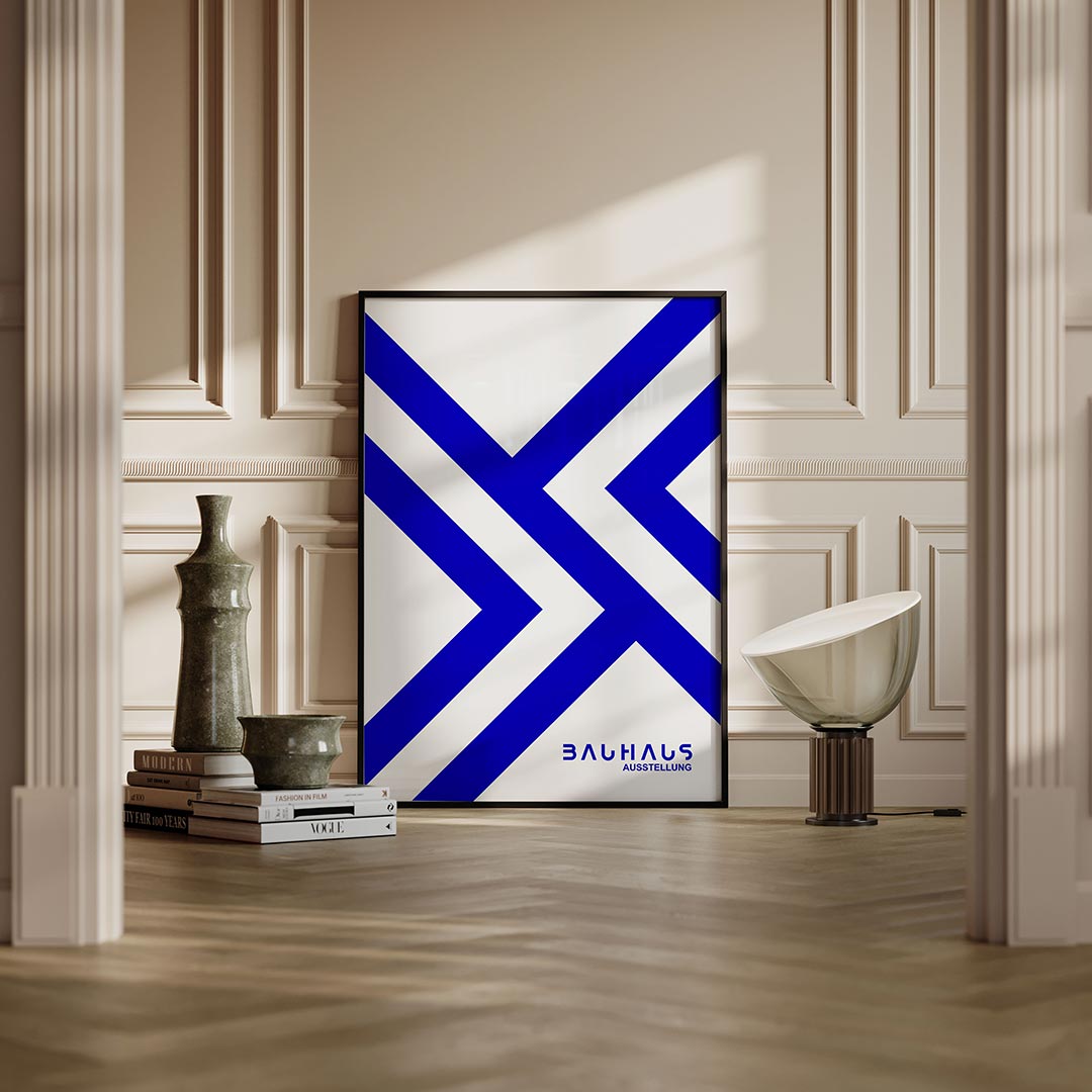 Lijnen en vlakken Poster