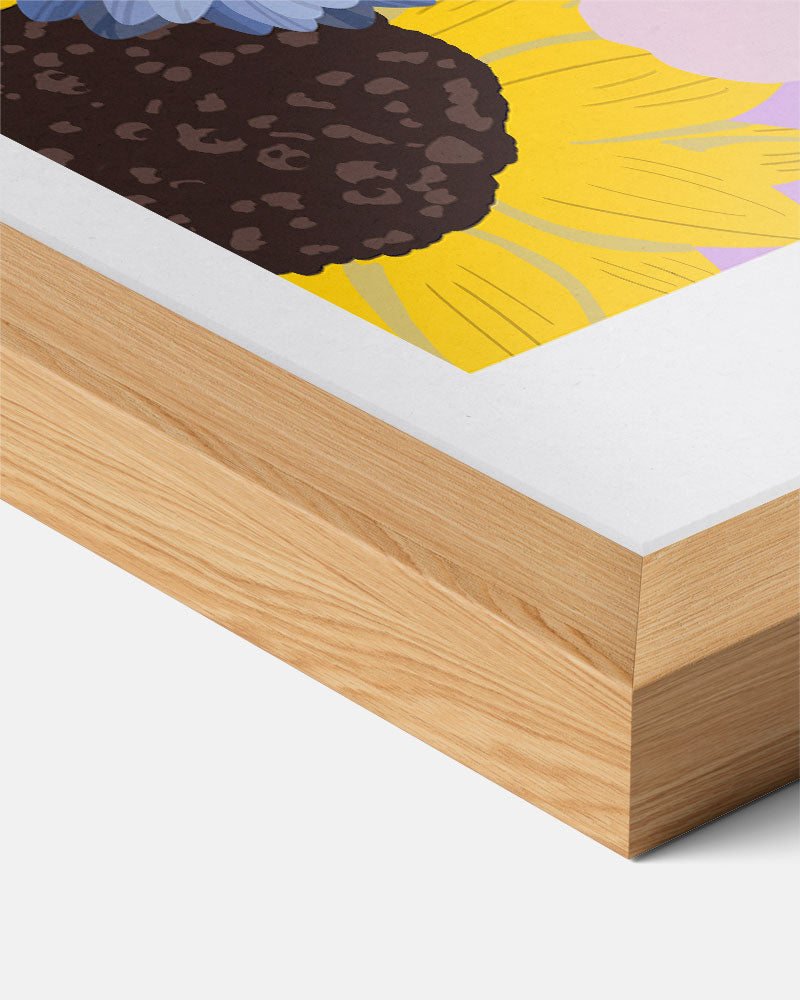 Flower Power Botanische Poster-WallArtistic