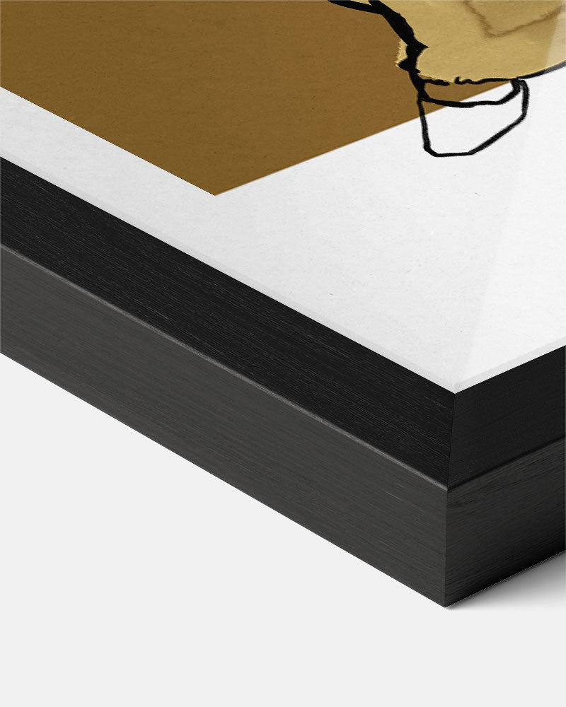 La Bohème Stijlvolle Vrouwenposter-WallArtistic