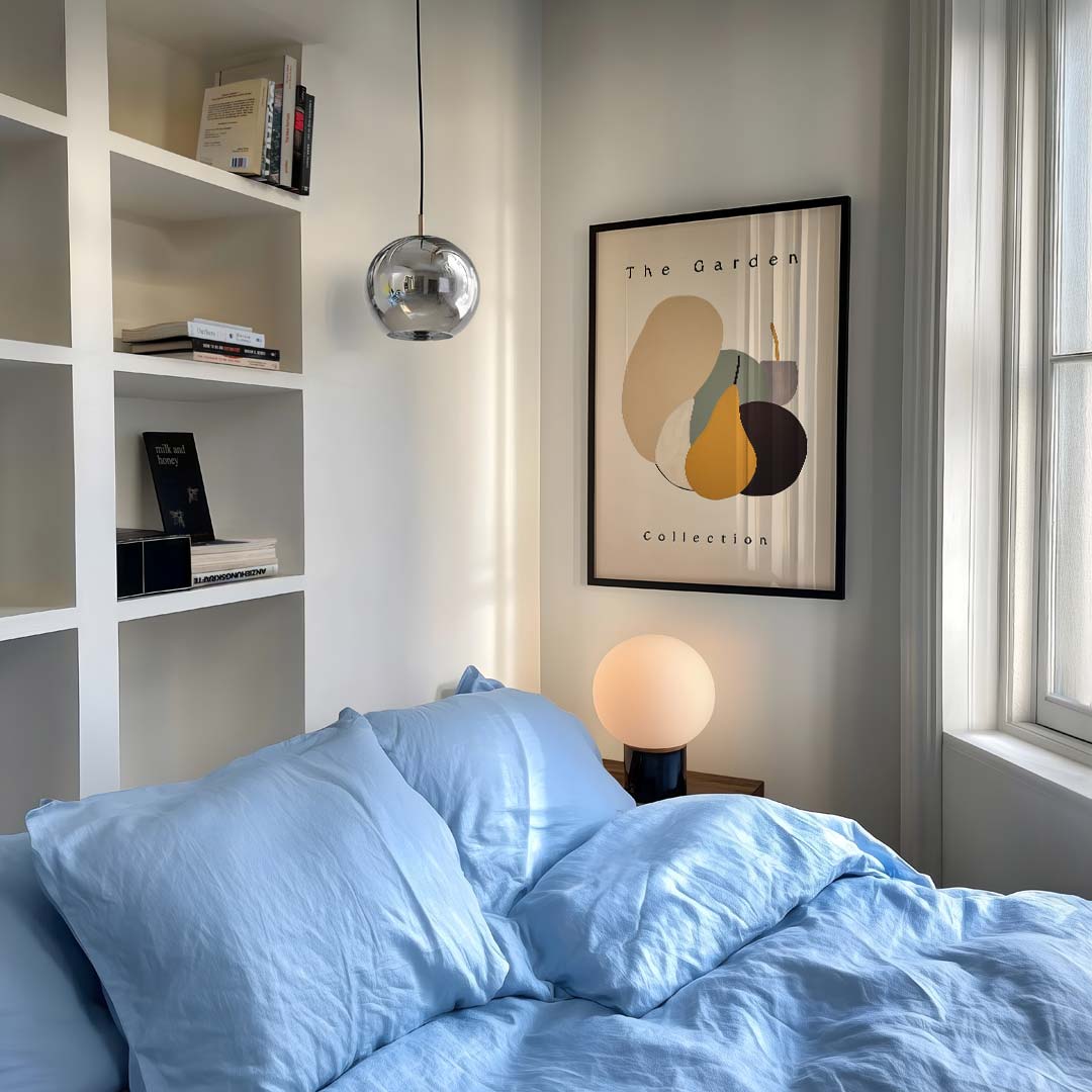 Abstracte Fruitvormen Poster-WallArtistic