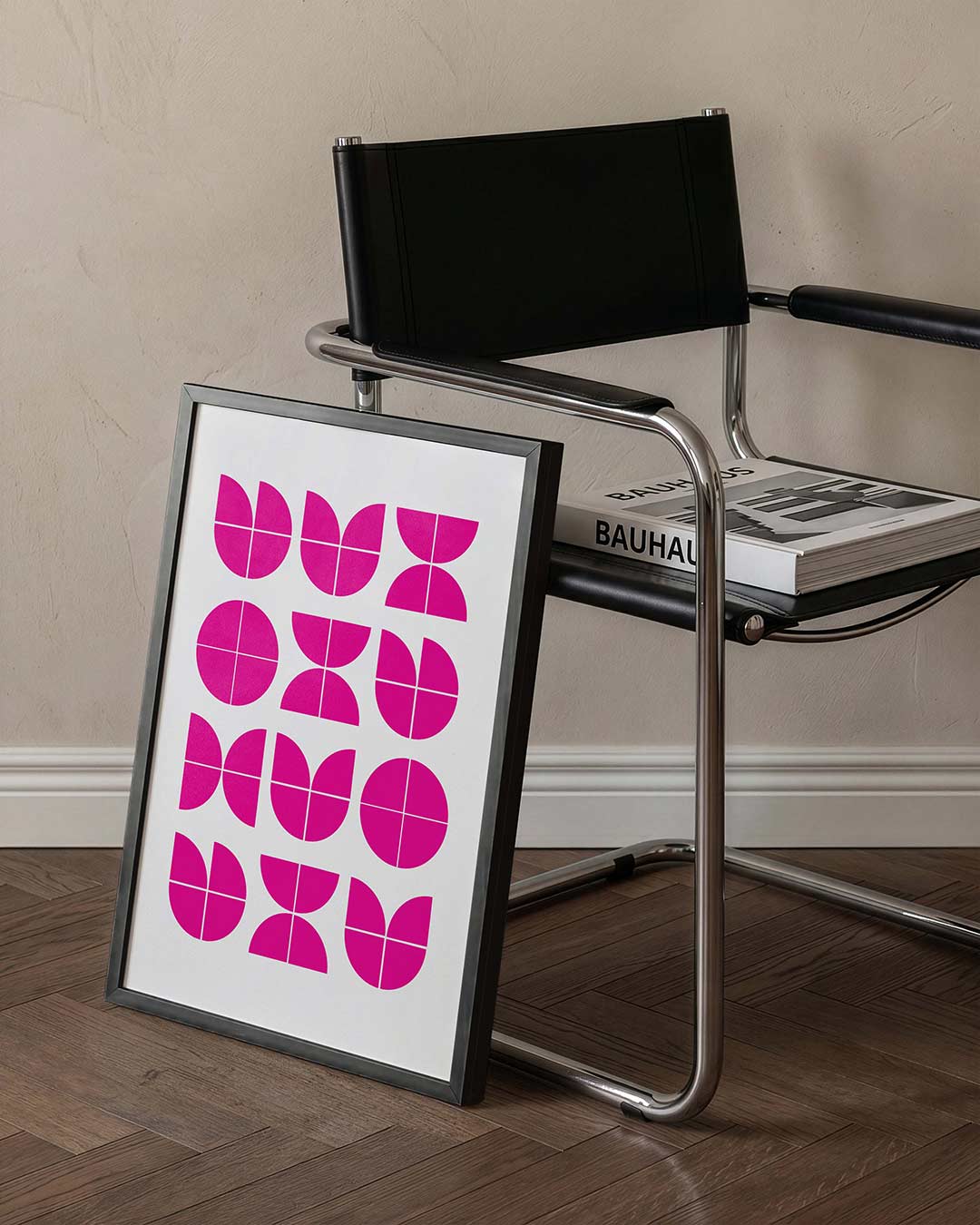 Vormritme en kleur Poster