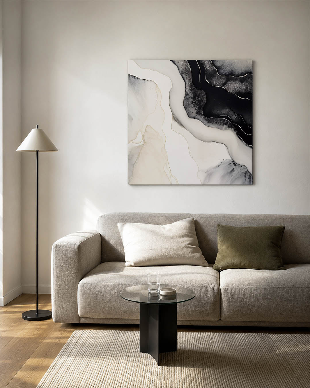 Organische lijnen Kunstwerk