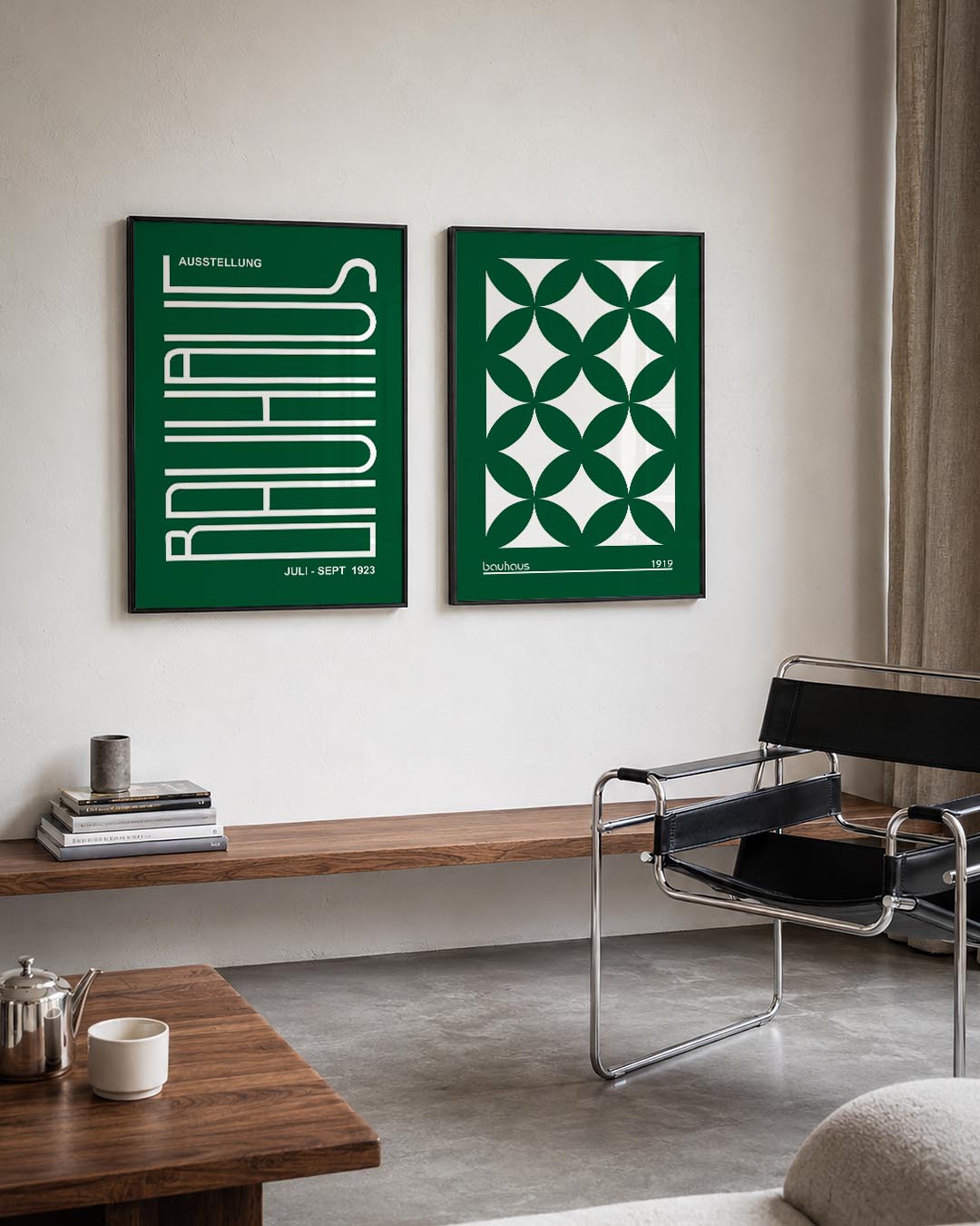 Lijnen en kleurvlakken Posterset