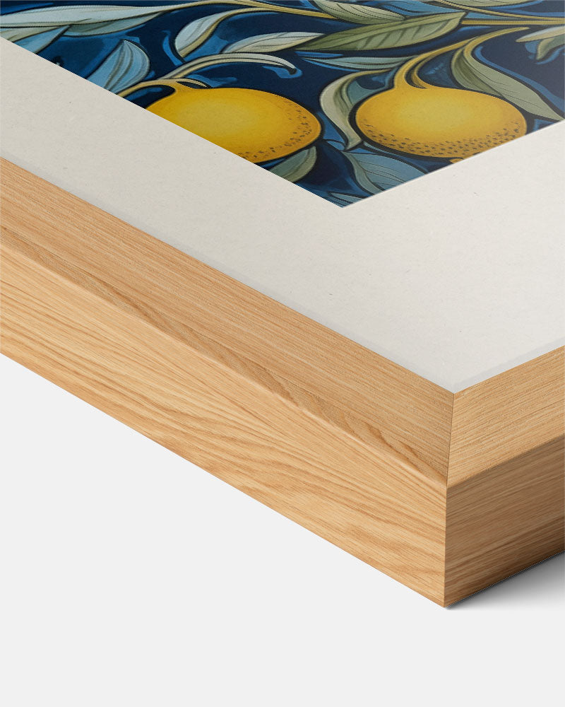 Botanische Citroenboom Poster-WallArtistic