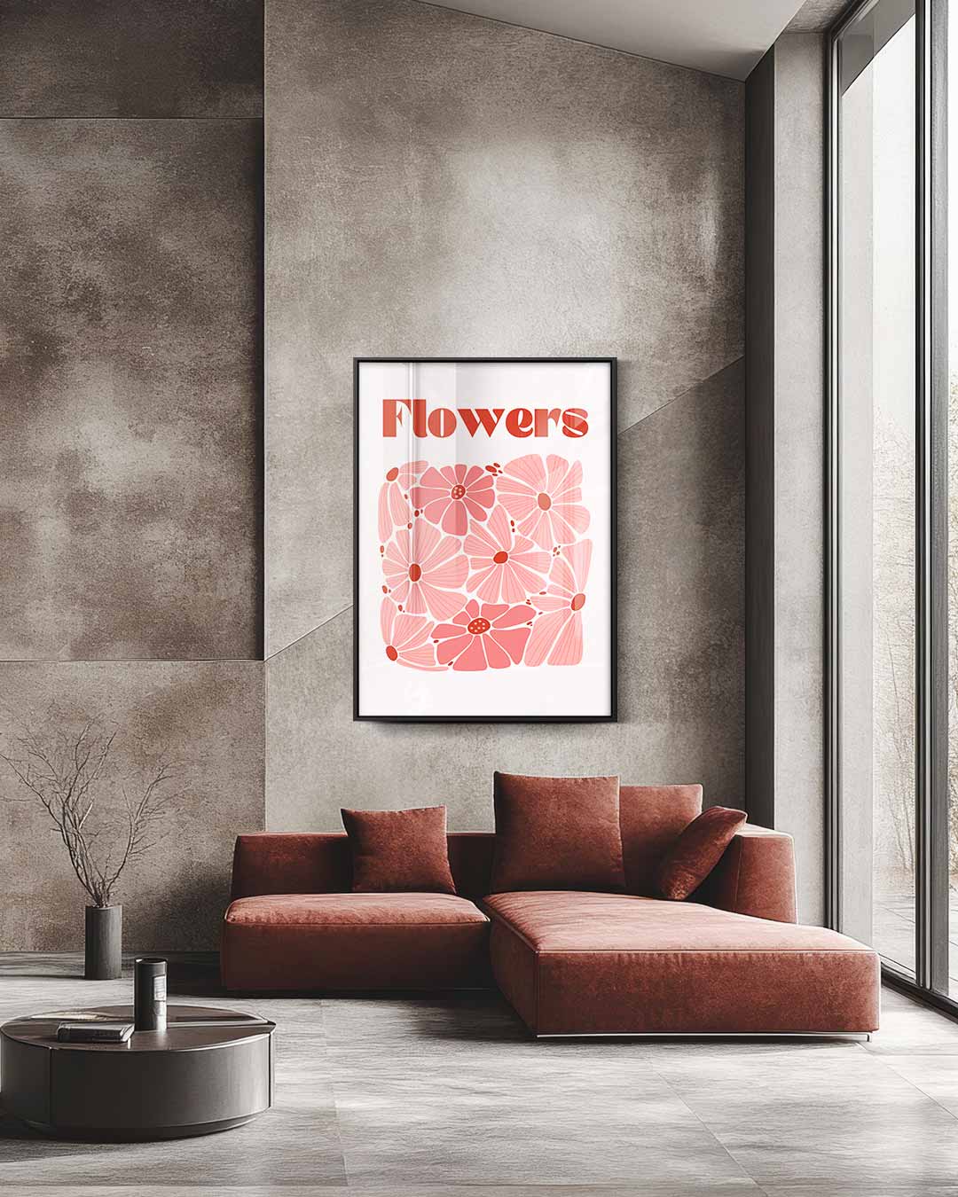 Bloemenpracht Kunstwerk-canvas-dibond-plexiglas-wanddecoratie-WallArtistic
