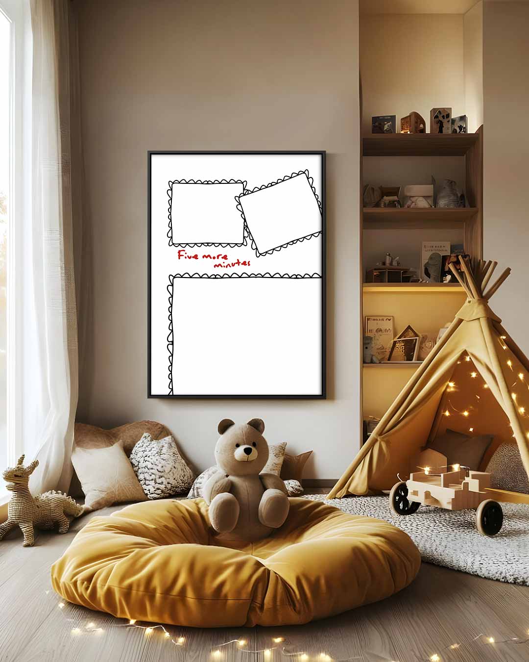 Five More Minutes Kunstwerk-canvas-dibond-plexiglas-wanddecoratie-WallArtistic