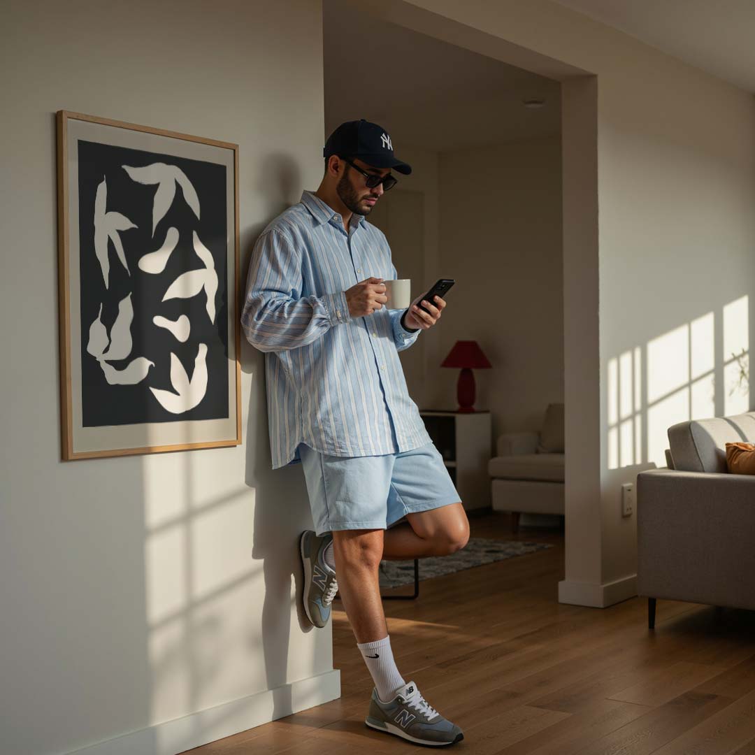 Abstracte Botanische Kunstposter-WallArtistic