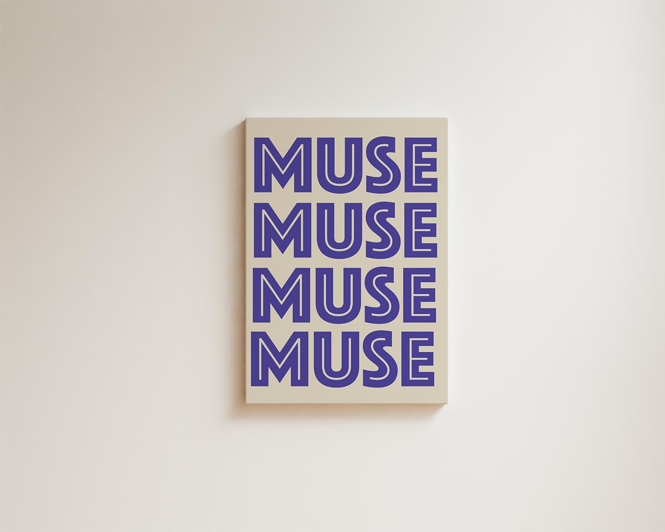 Veelzijdige Muse Herhaling Kunstwerk-canvas-dibond-plexiglas-wanddecoratie-WallArtistic