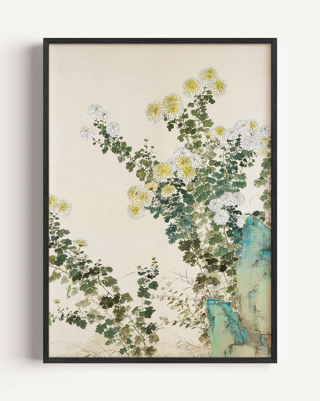 Bloemenpracht in Natuurlijke Harmonie Poster-WallArtistic