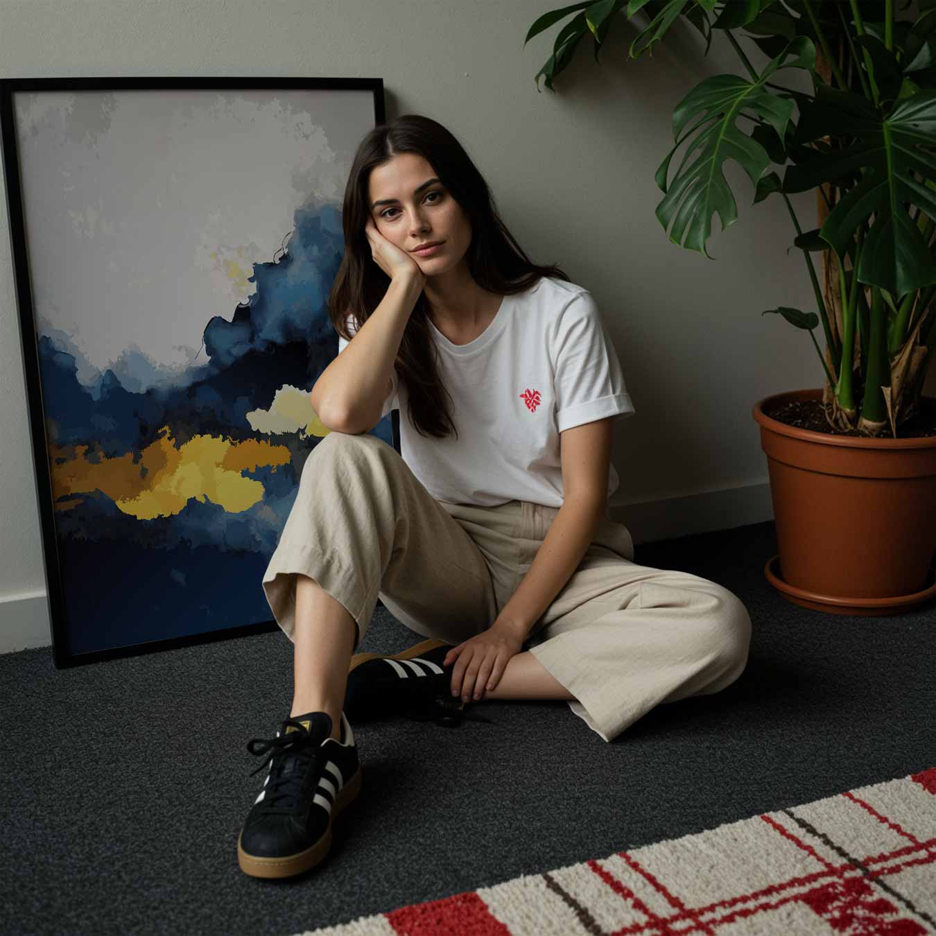 Betoverende Abstractie Poster-WallArtistic