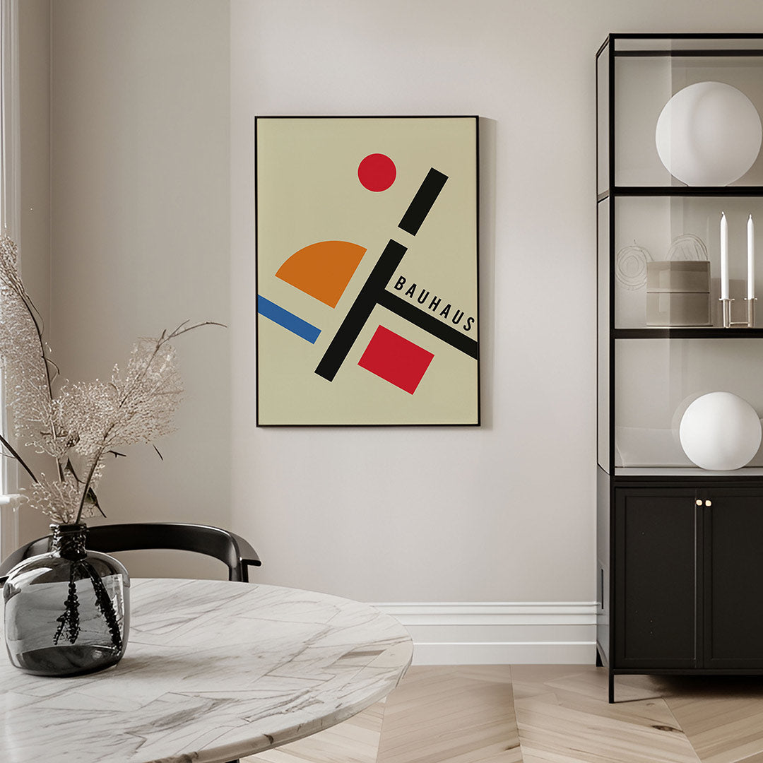 Vormen en vlakkenspel Poster