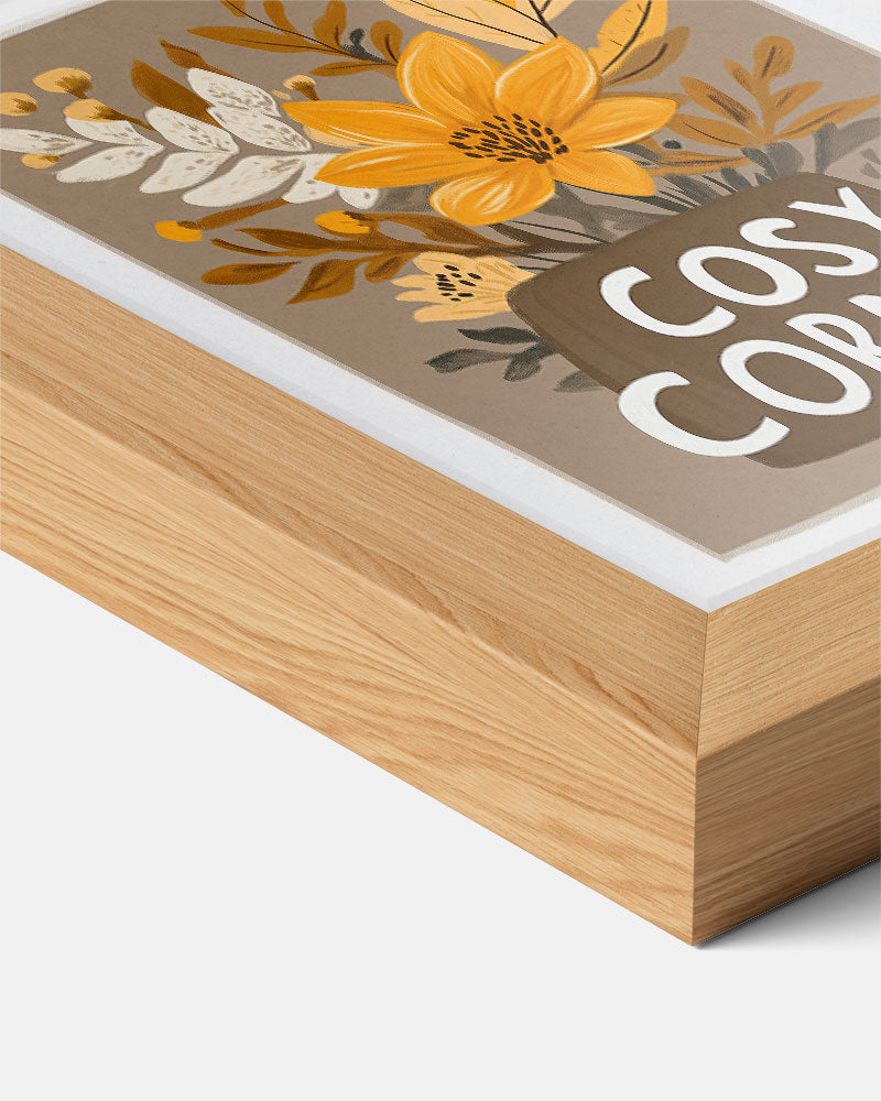 Cosy Corner Bloemenposter