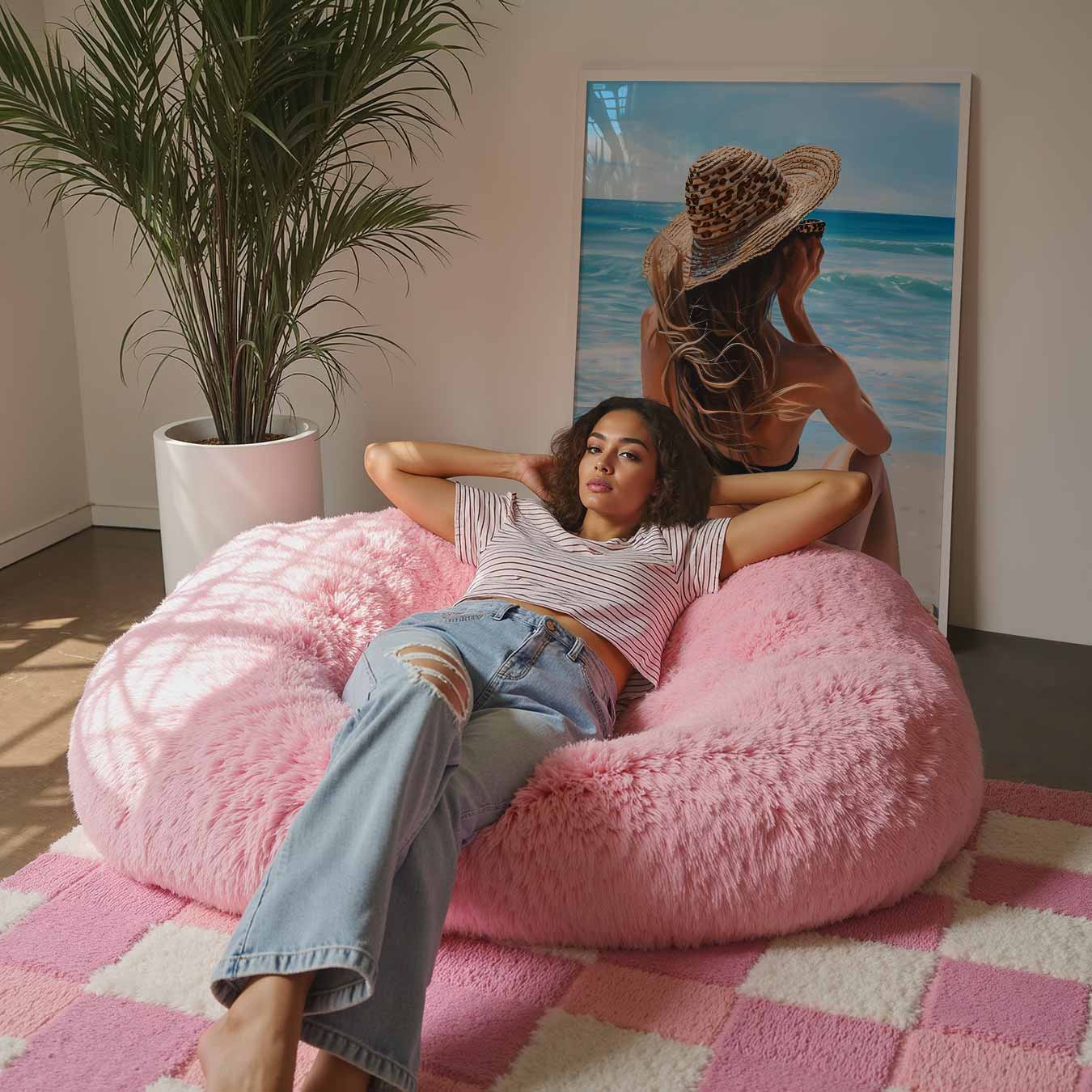 Zomerstrand Dromerij Poster-WallArtistic