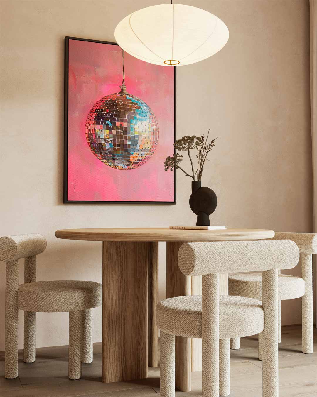 Discoballen Droom Kunstwerk-canvas-dibond-plexiglas-wanddecoratie-WallArtistic