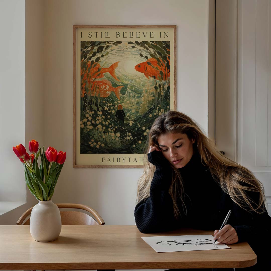 Dromerige Sprookjeswereld Poster-WallArtistic