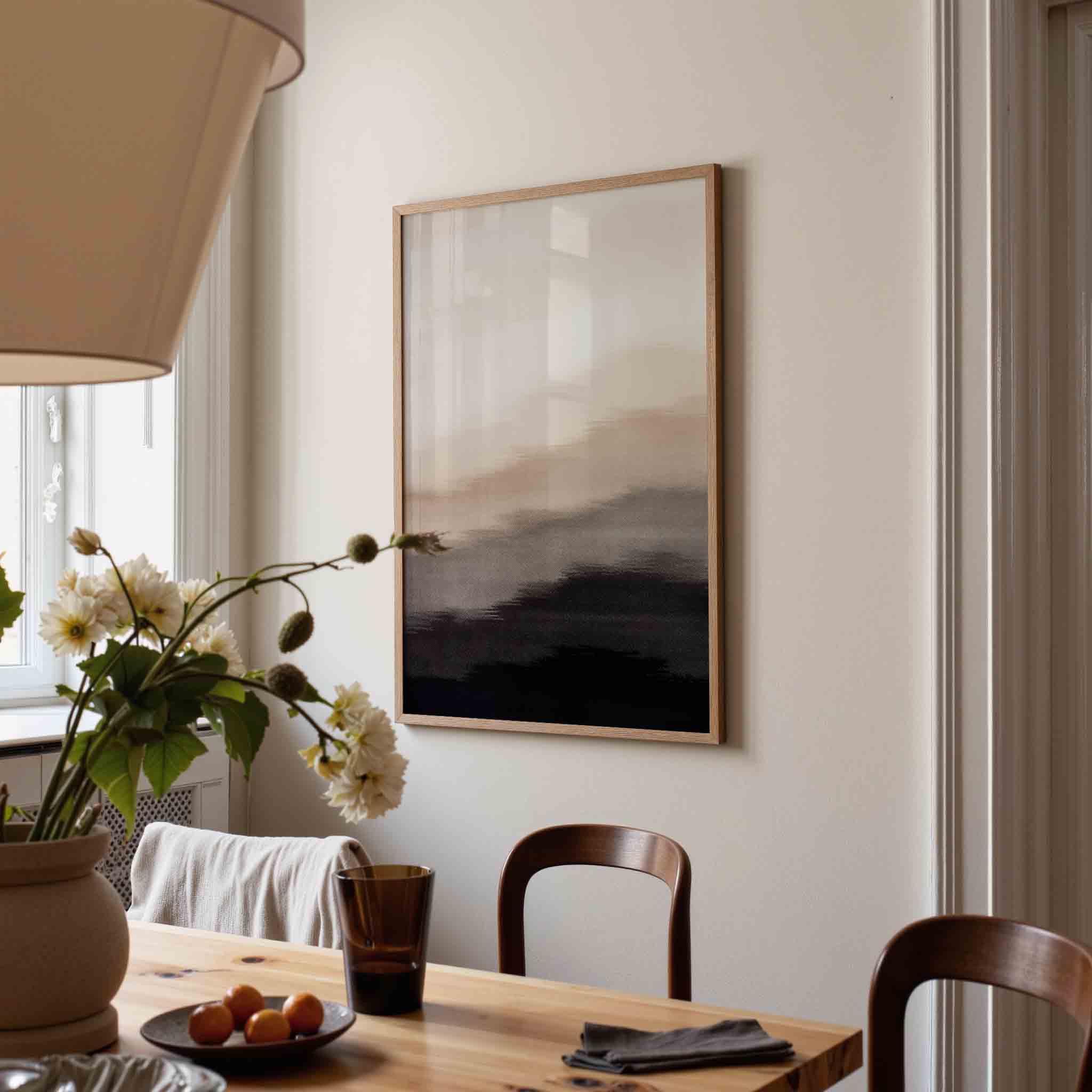 Abstracte landschappen Poster