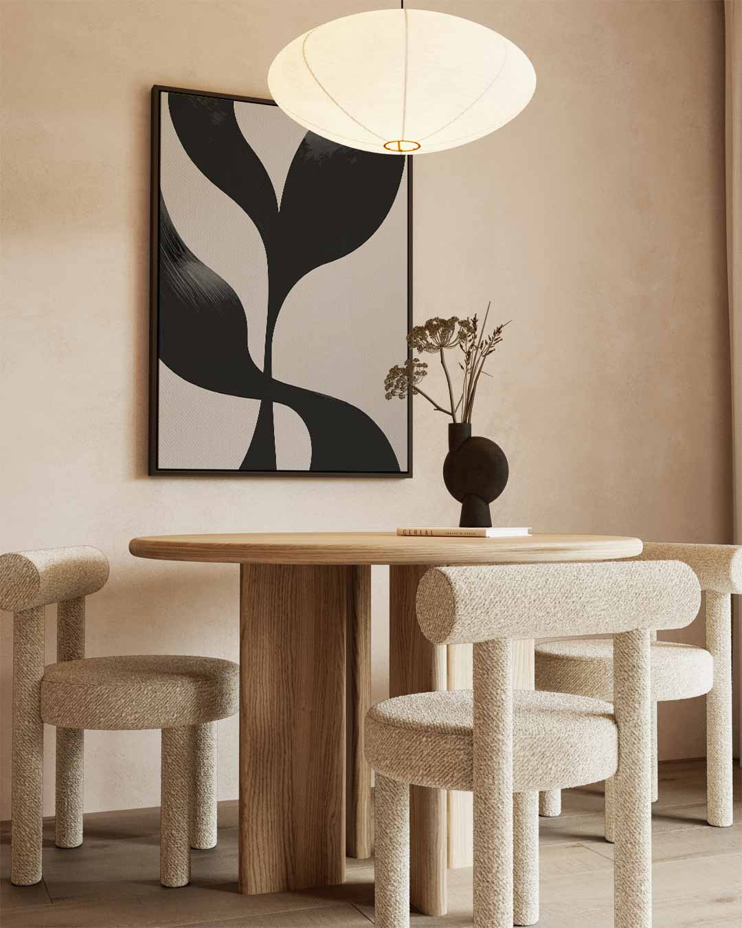 Minimalistische Elegantie Kunstwerk-canvas-dibond-plexiglas-wanddecoratie-WallArtistic